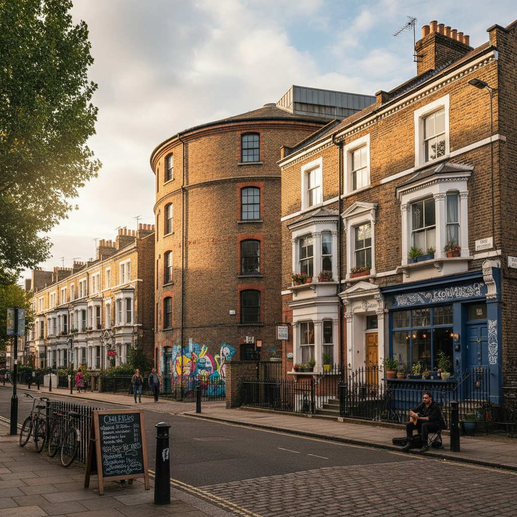 Chalk Farm property development area in Camden